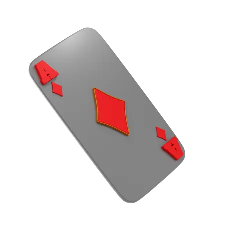 Diamant-Zugangskarte  3D Icon