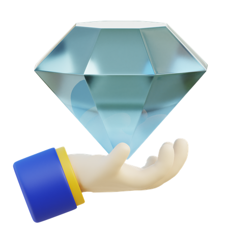 Diamante  3D Icon