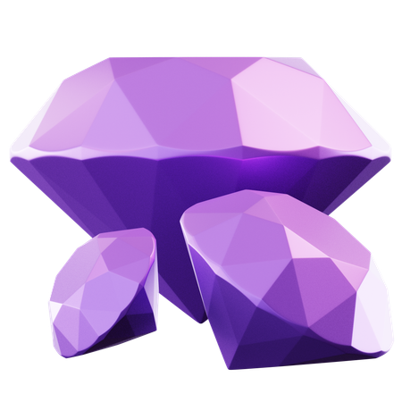 Diamante  3D Icon