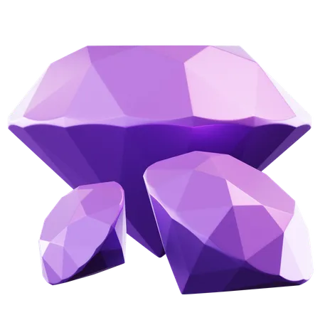 Diamante  3D Icon