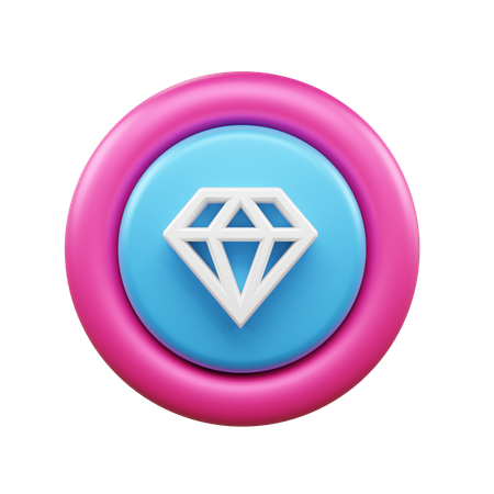 Diamante  3D Icon