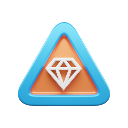 Diamante  3D Icon