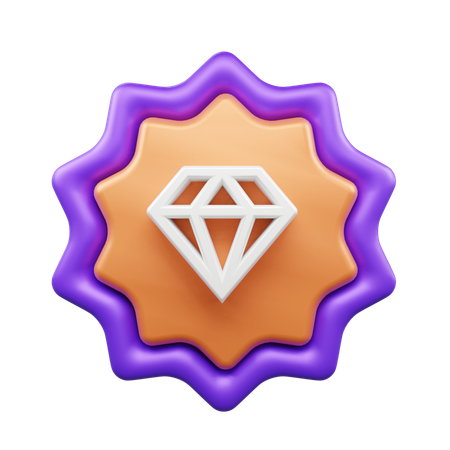 Diamante  3D Icon