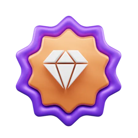 Diamante  3D Icon