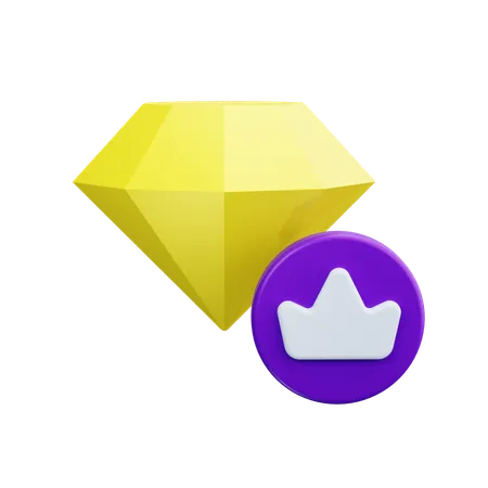 Diamante  3D Icon