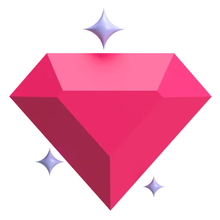 Diamante  3D Icon