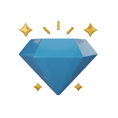 Diamante  3D Icon