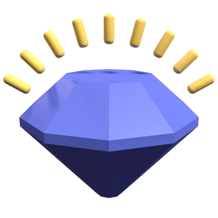 Diamante  3D Icon