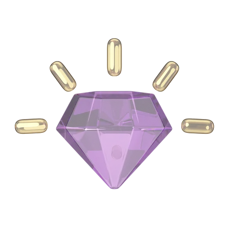 Diamante  3D Icon