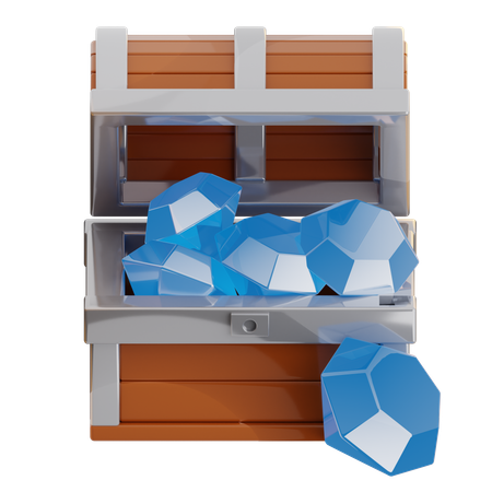 Diamantenabbau  3D Icon