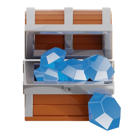 Diamantenabbau  3D Icon