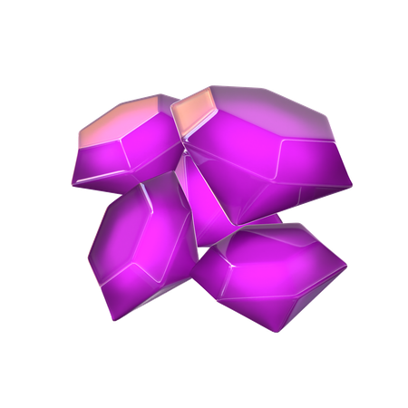 Diamantes  3D Icon
