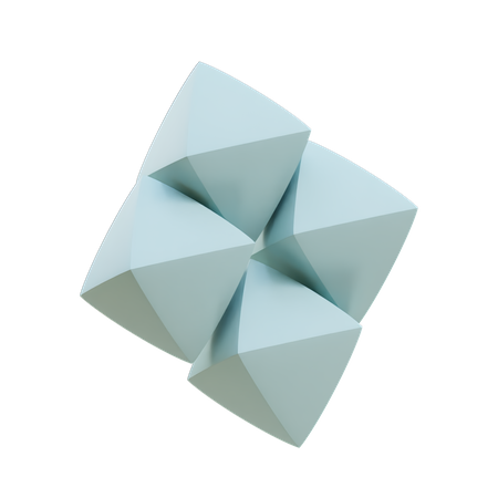 Diamantes multigrasos  3D Icon
