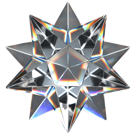 Diamant-Form  3D Icon