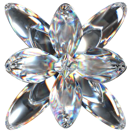 Diamant-Form  3D Icon