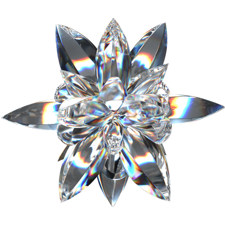 Diamant-Form  3D Icon