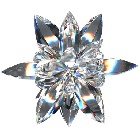 Diamant-Form  3D Icon