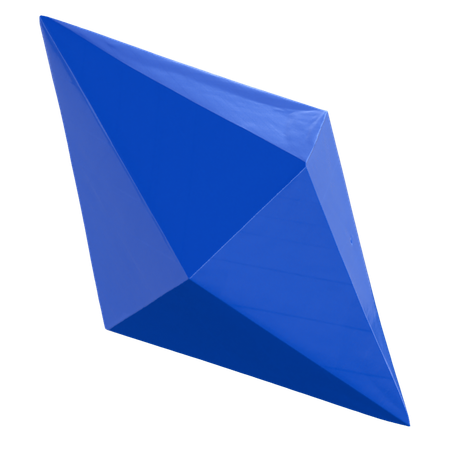 Diamant-Form  3D Icon