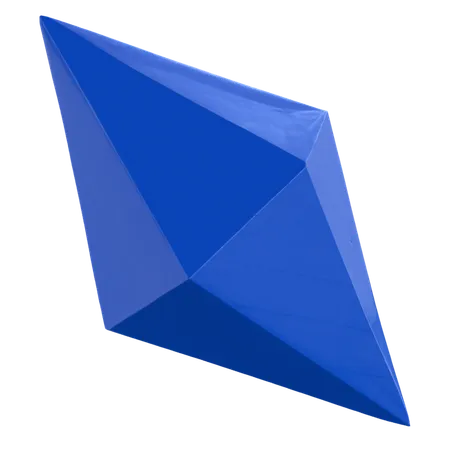 Diamant-Form  3D Icon