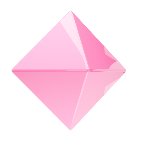 Diamant-Form  3D Icon