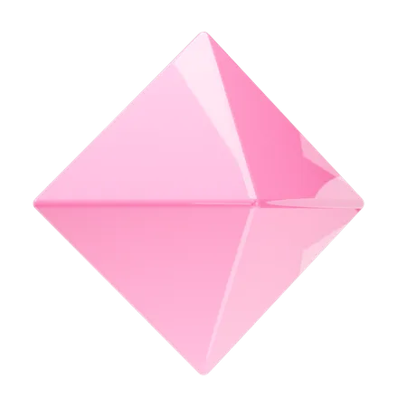 Diamant-Form  3D Icon