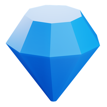 Diamant-Form  3D Icon