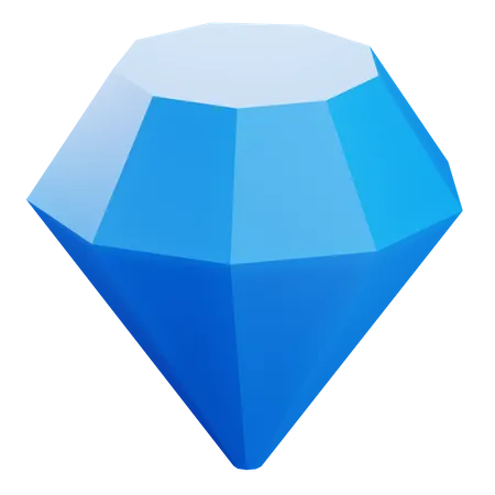 Diamant-Form  3D Icon