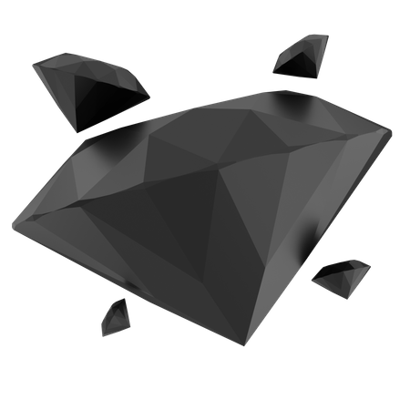 Diamant-Form  3D Icon