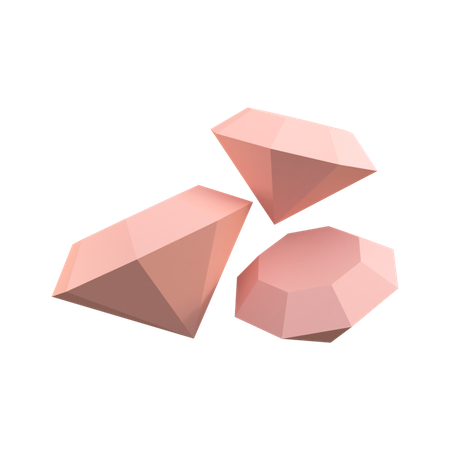 Diamants  3D Illustration