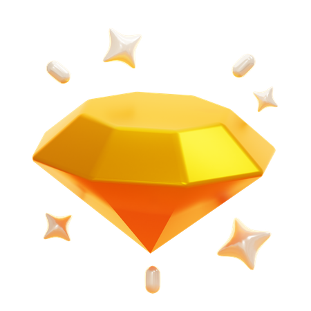 DIAMOND  3D Icon