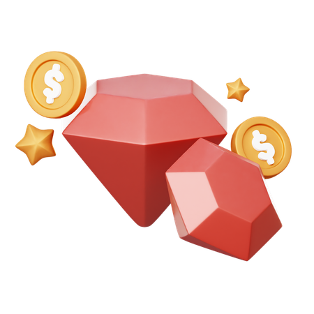 Diamond  3D Icon