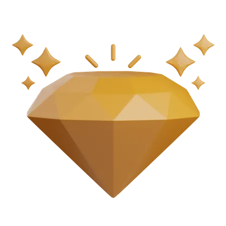 Diamond  3D Icon