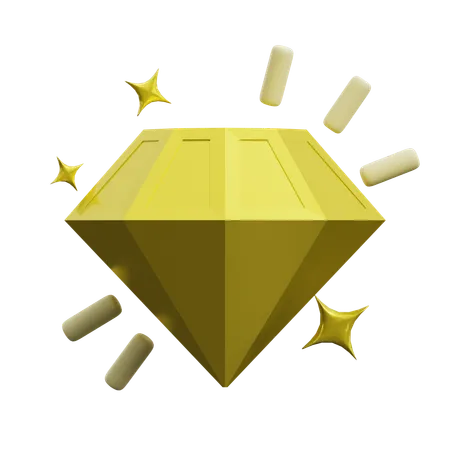 Diamond  3D Icon