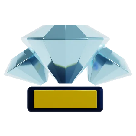 Diamond  3D Icon