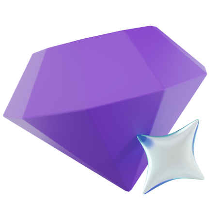 Diamond  3D Icon