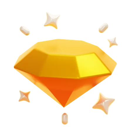 DIAMOND  3D Icon