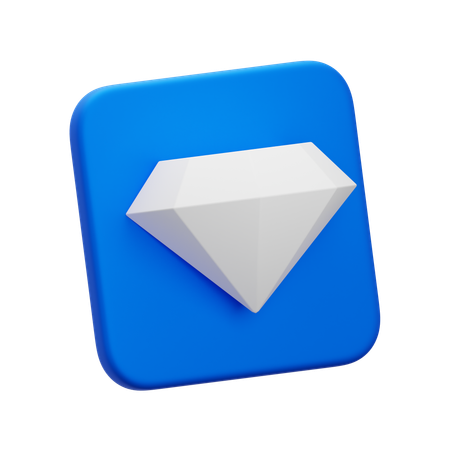 Diamond  3D Icon