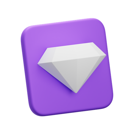 Diamond  3D Icon