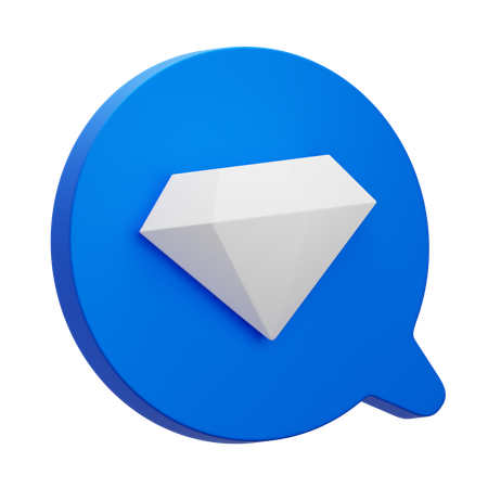 Diamond  3D Icon