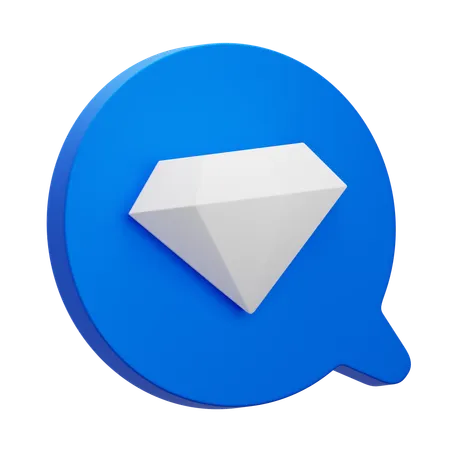 Diamond  3D Icon