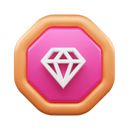 Diamond  3D Icon