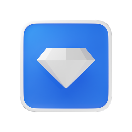 Diamond  3D Icon
