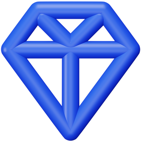 Diamond  3D Icon