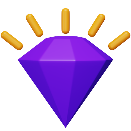 Diamond  3D Icon