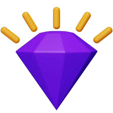 Diamond  3D Icon