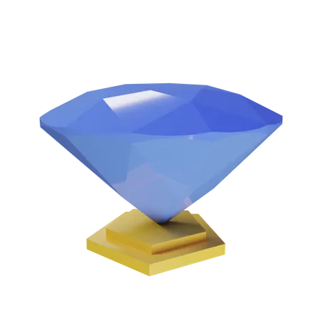 Diamond  3D Illustration