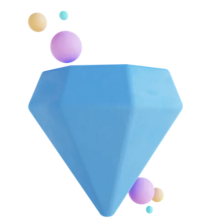 Diamond  3D Illustration