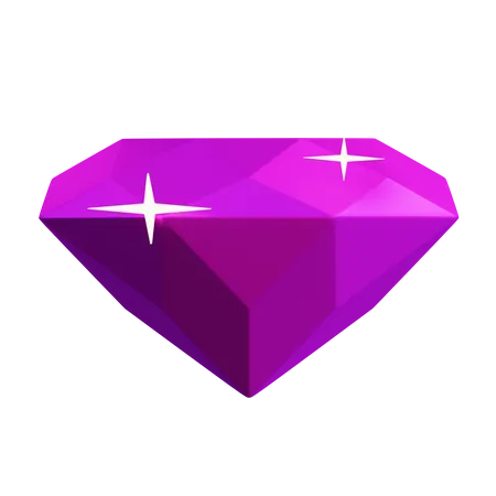 3 D Illustration Diamond 3D Icon