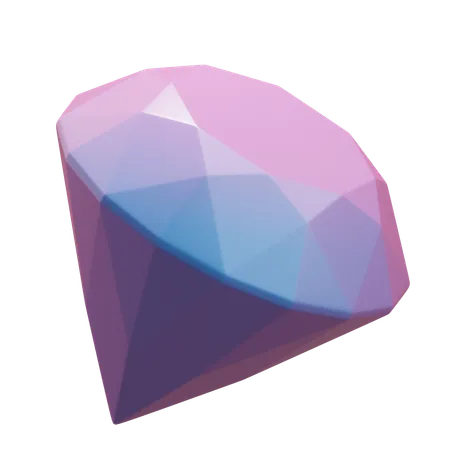 Diamond Abstact  3D Icon