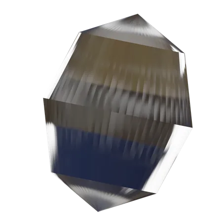 Diamond Abstract Shape  3D Icon